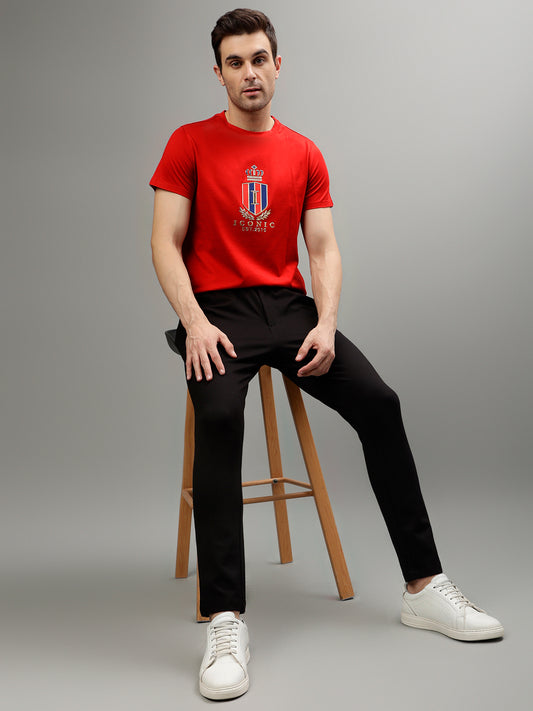 Iconic Red Fashion Regular fit T-Shirts