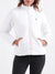 Iconic Women Solid Full Sleeves Stand Collar Jacket