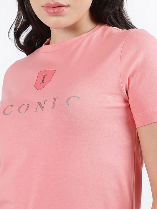 Iconic Coral Fashion Regular Fit T-Shirt