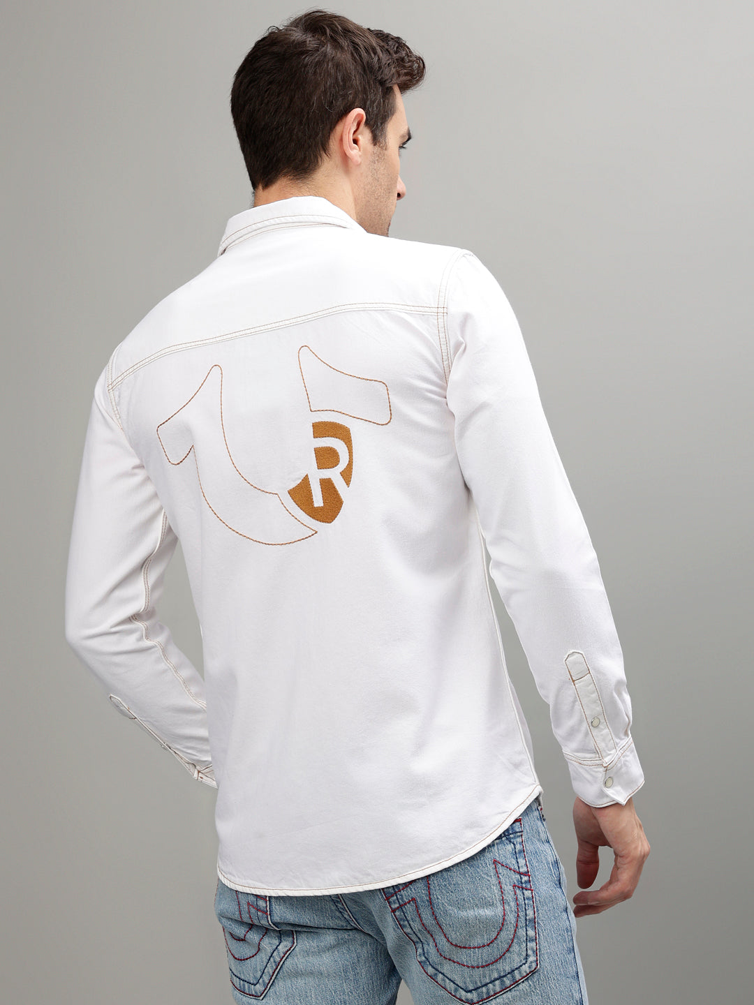 True Religion White Fashion Regular fit Shirt
