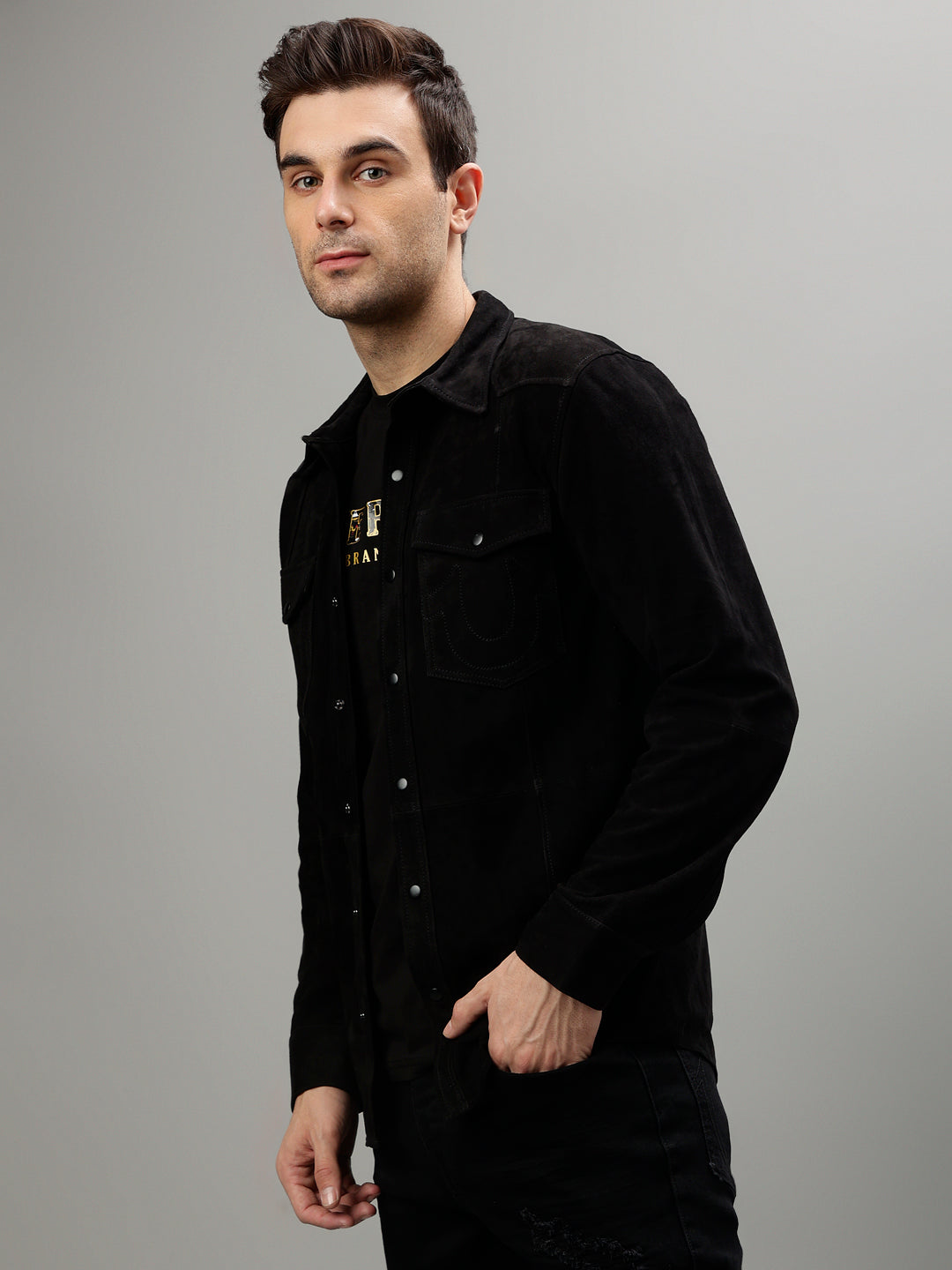 True Religion Black Fashion Regular fit Shirt