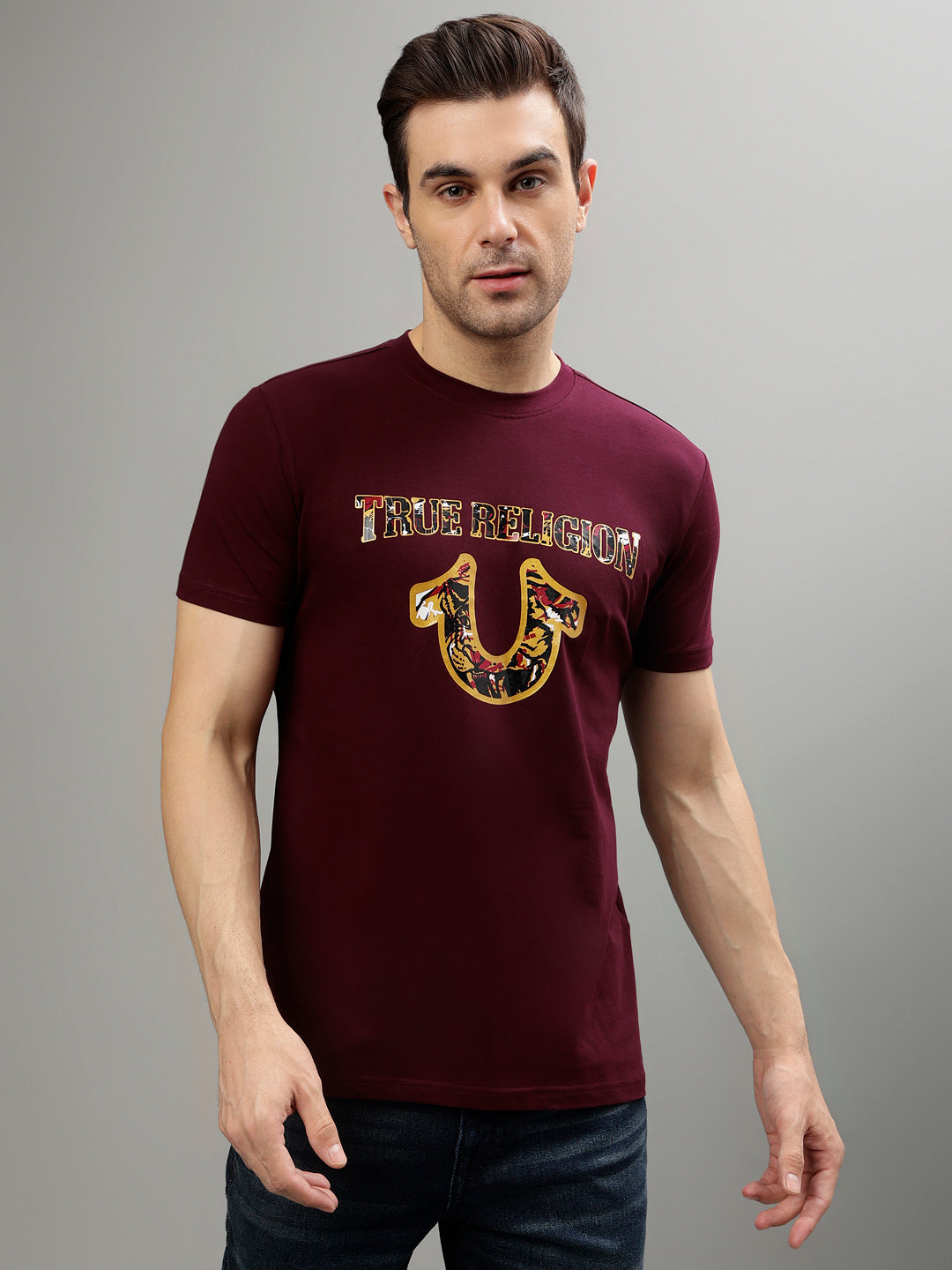 True Religion Wine Fashion Regular fit T-Shirt