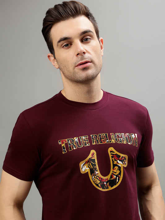 True Religion Wine Fashion Regular fit T-Shirts