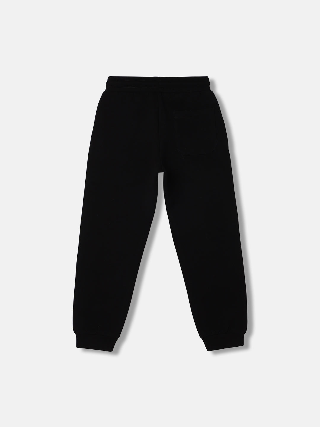 True Religion Boys Black Solid Regular Fit Trackpants
