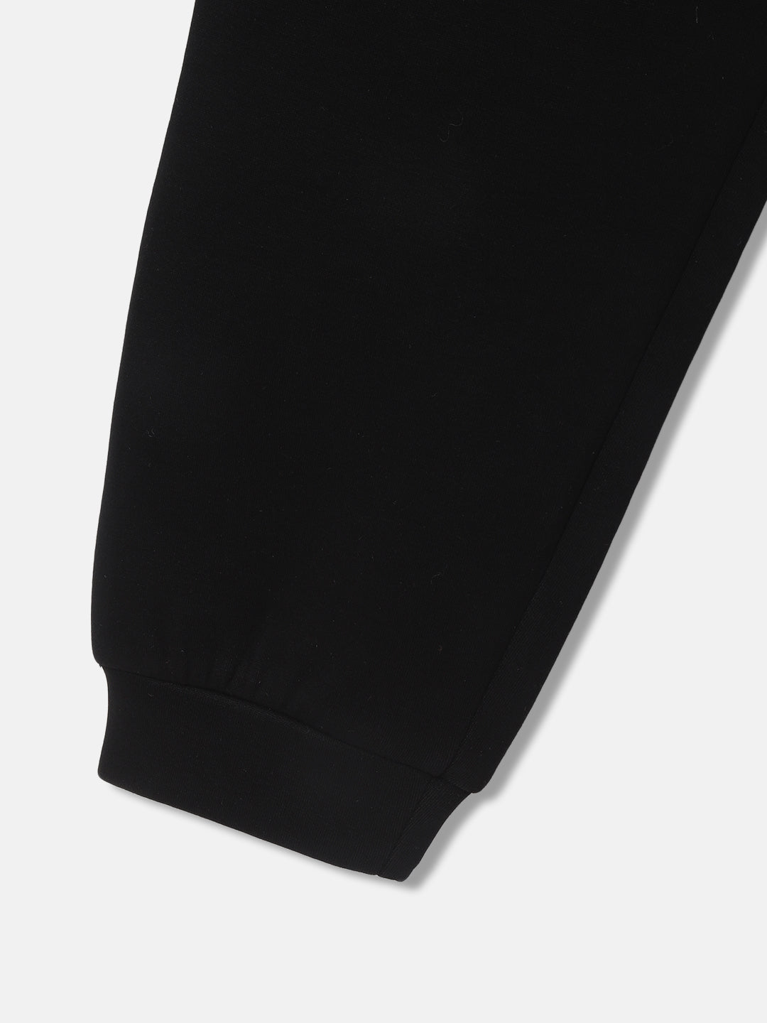 True Religion Boys Black Solid Regular Fit Trackpants