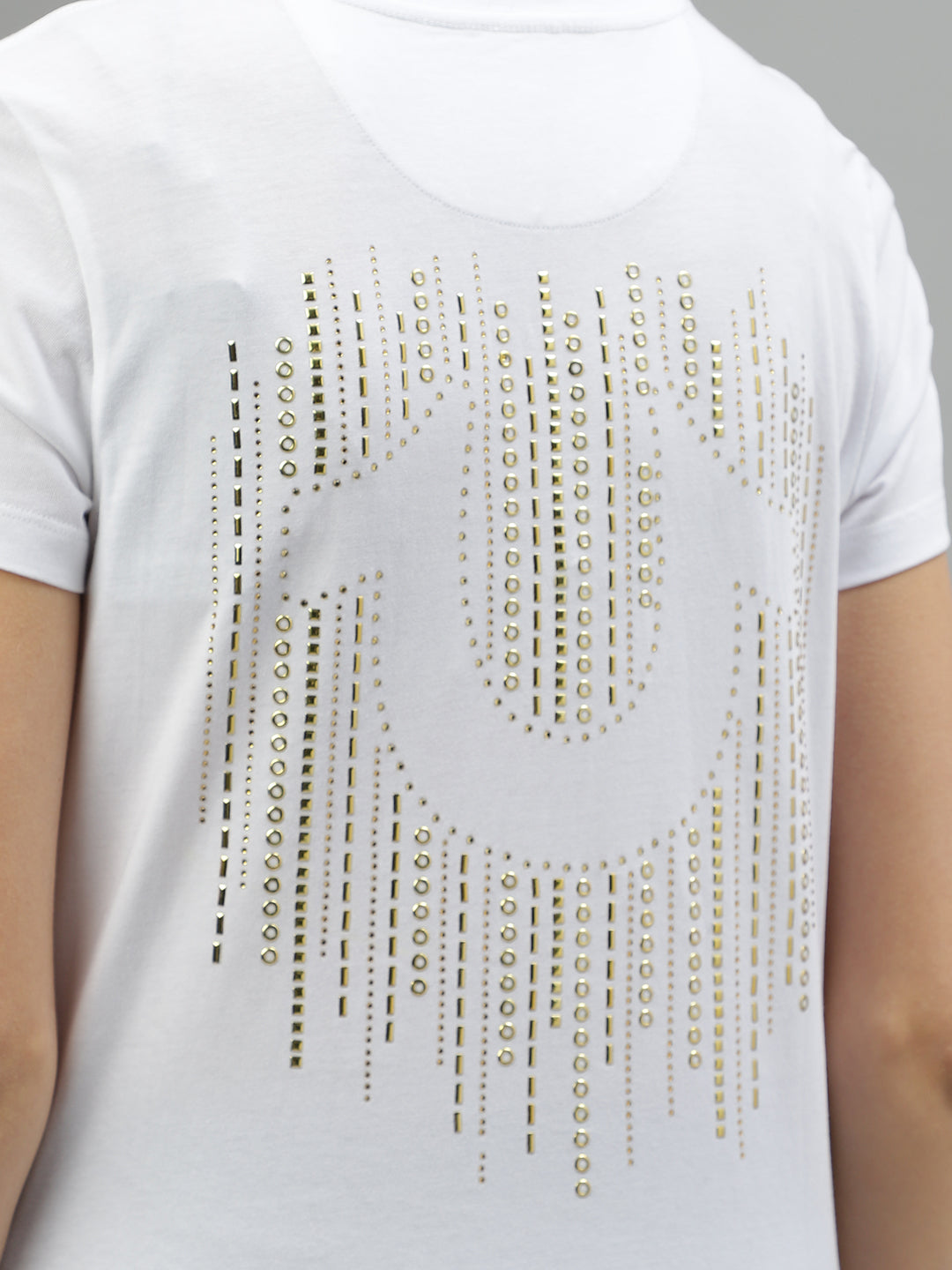 True Religion White Fashion Regular Fit T-Shirt