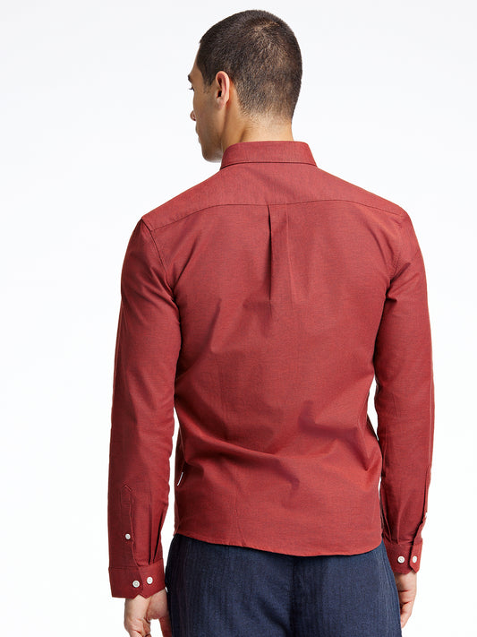 Lindbergh Red Slim Fit Shirt