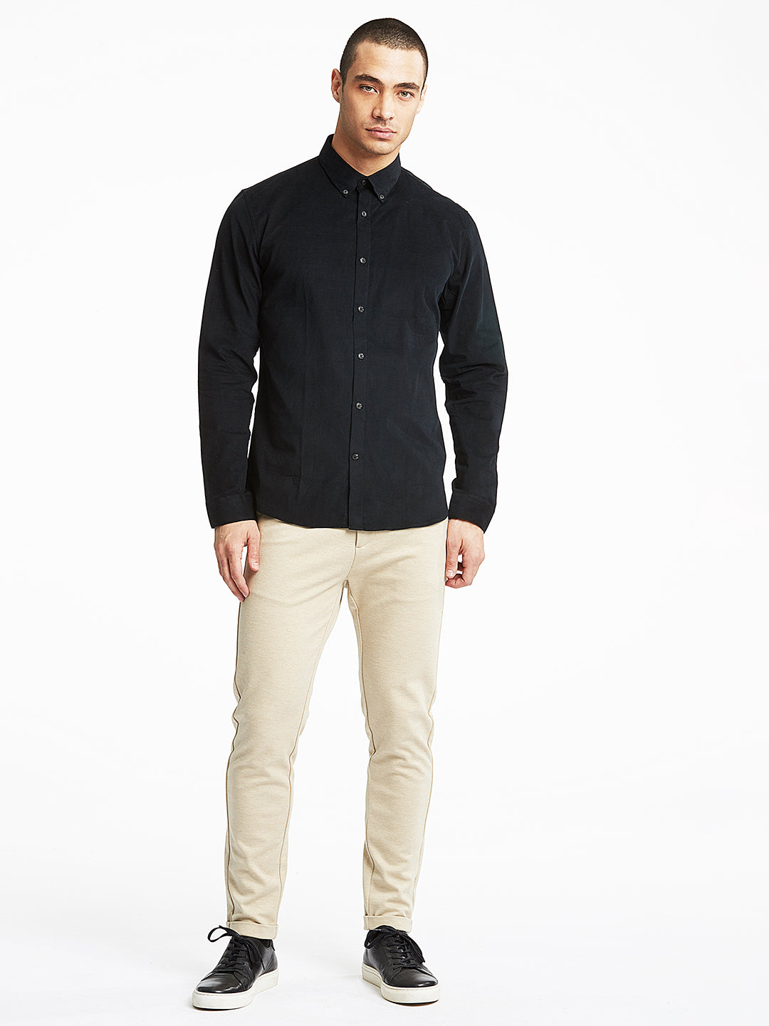 Lindbergh Black Slim Fit Shirt