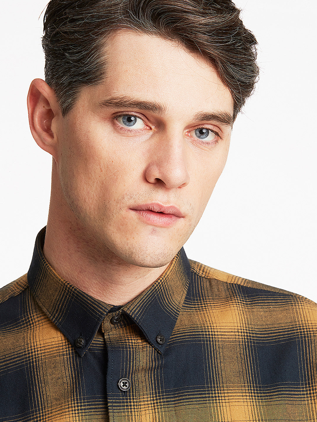 Lindbergh Brown Checked Relaxed Fit Shirt