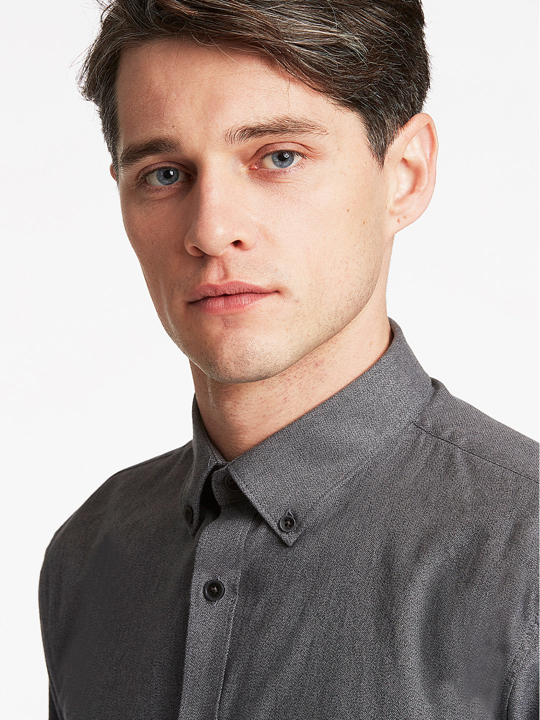 Lindbergh Grey Slim Fit Shirt