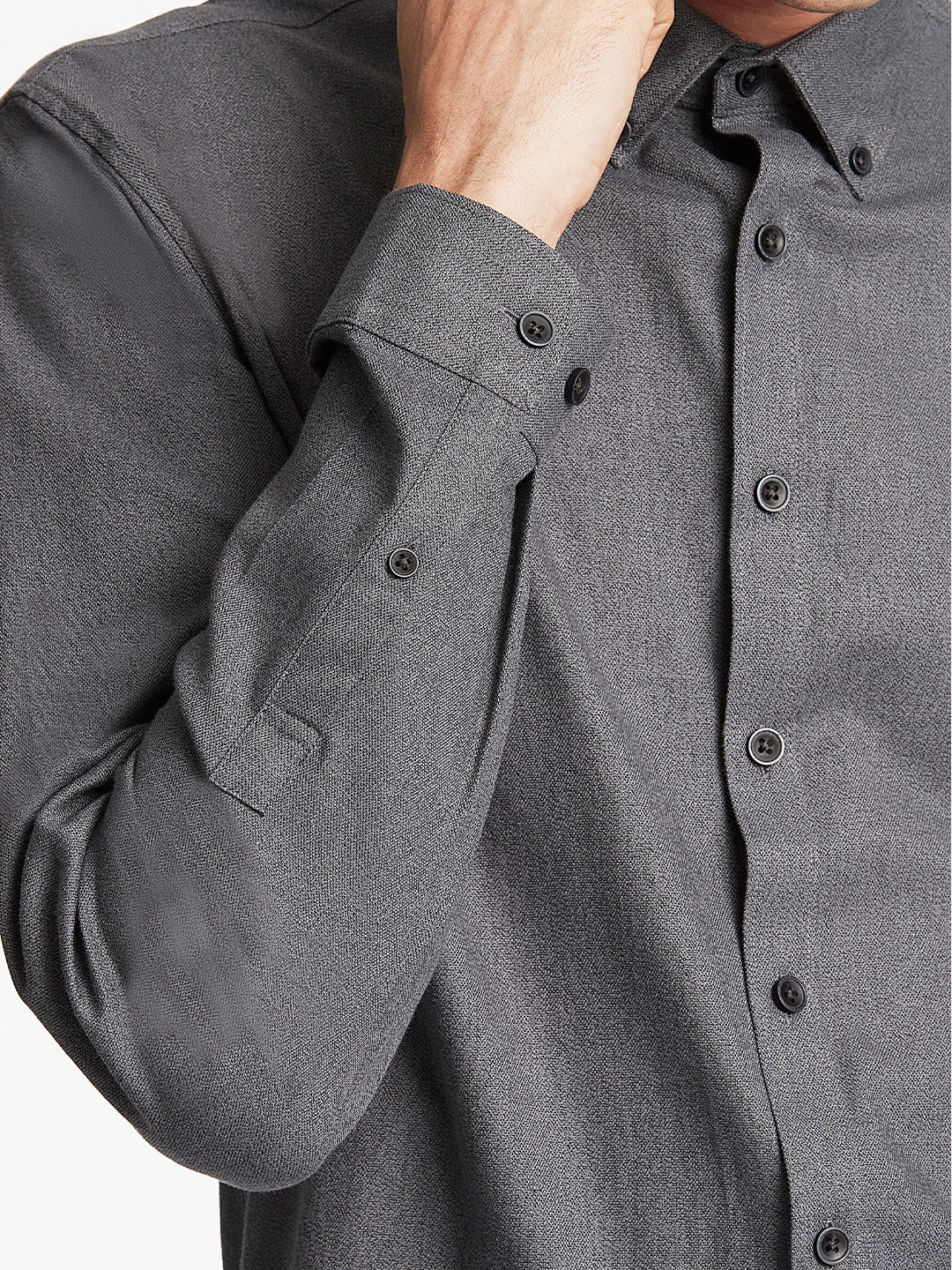 Lindbergh Grey Slim Fit Shirt