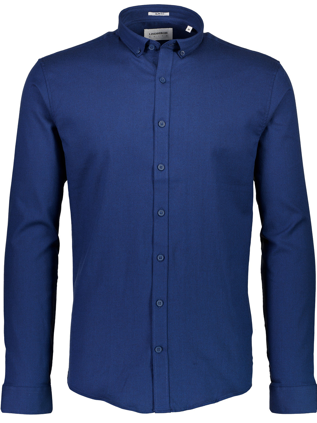 Lindbergh Navy Blue Slim Fit Shirt