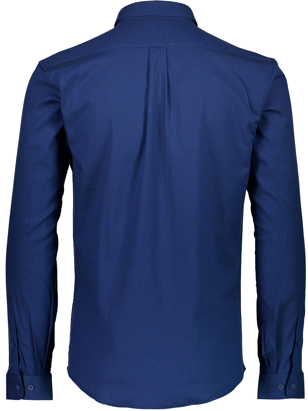 Lindbergh Men Navy Blue Solid Shirt