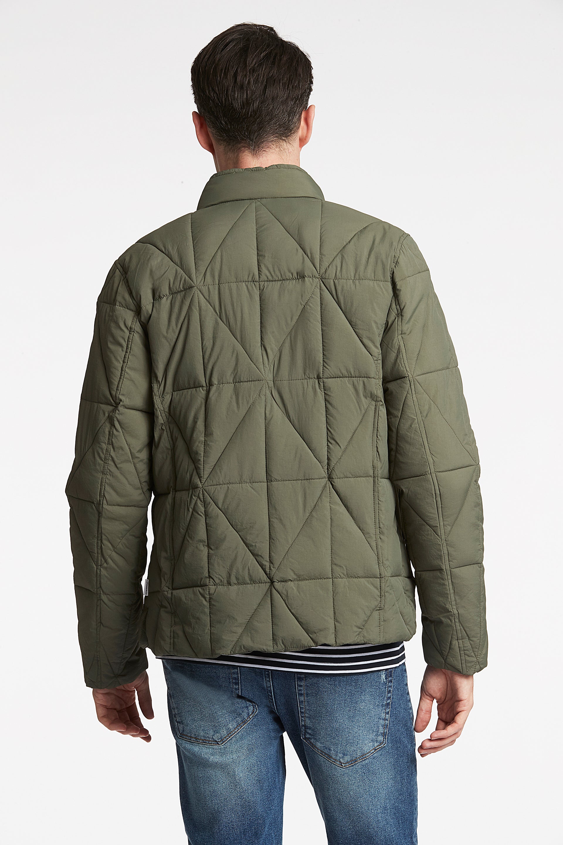 Lindbergh Men Blue Solid Jacket