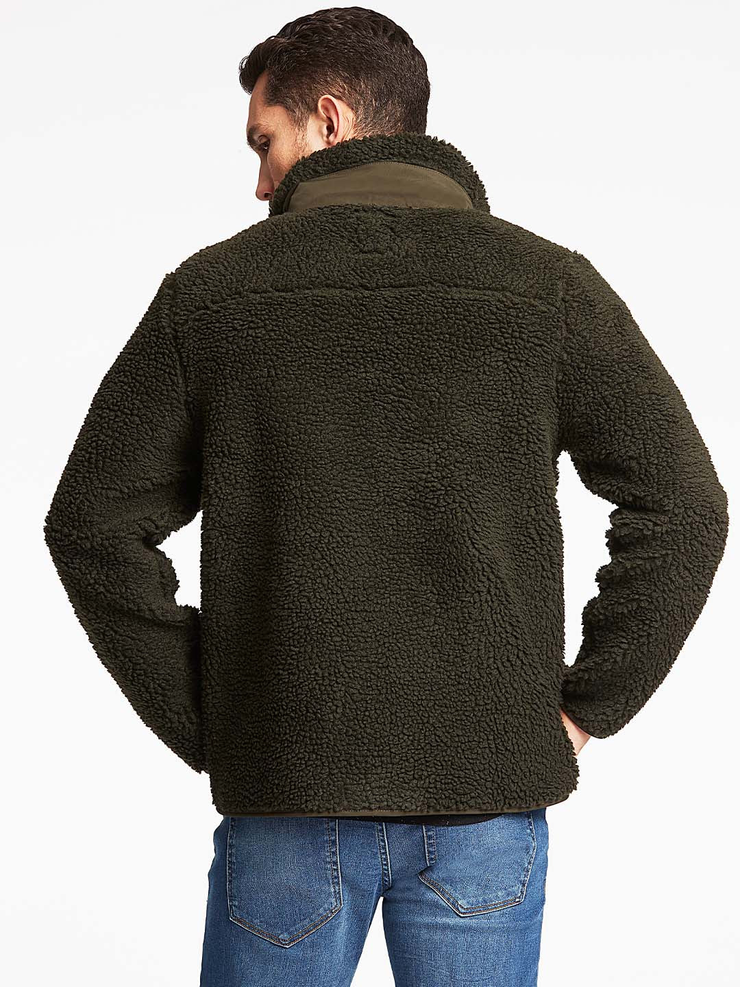 Lindbergh Men Blue Solid Jacket