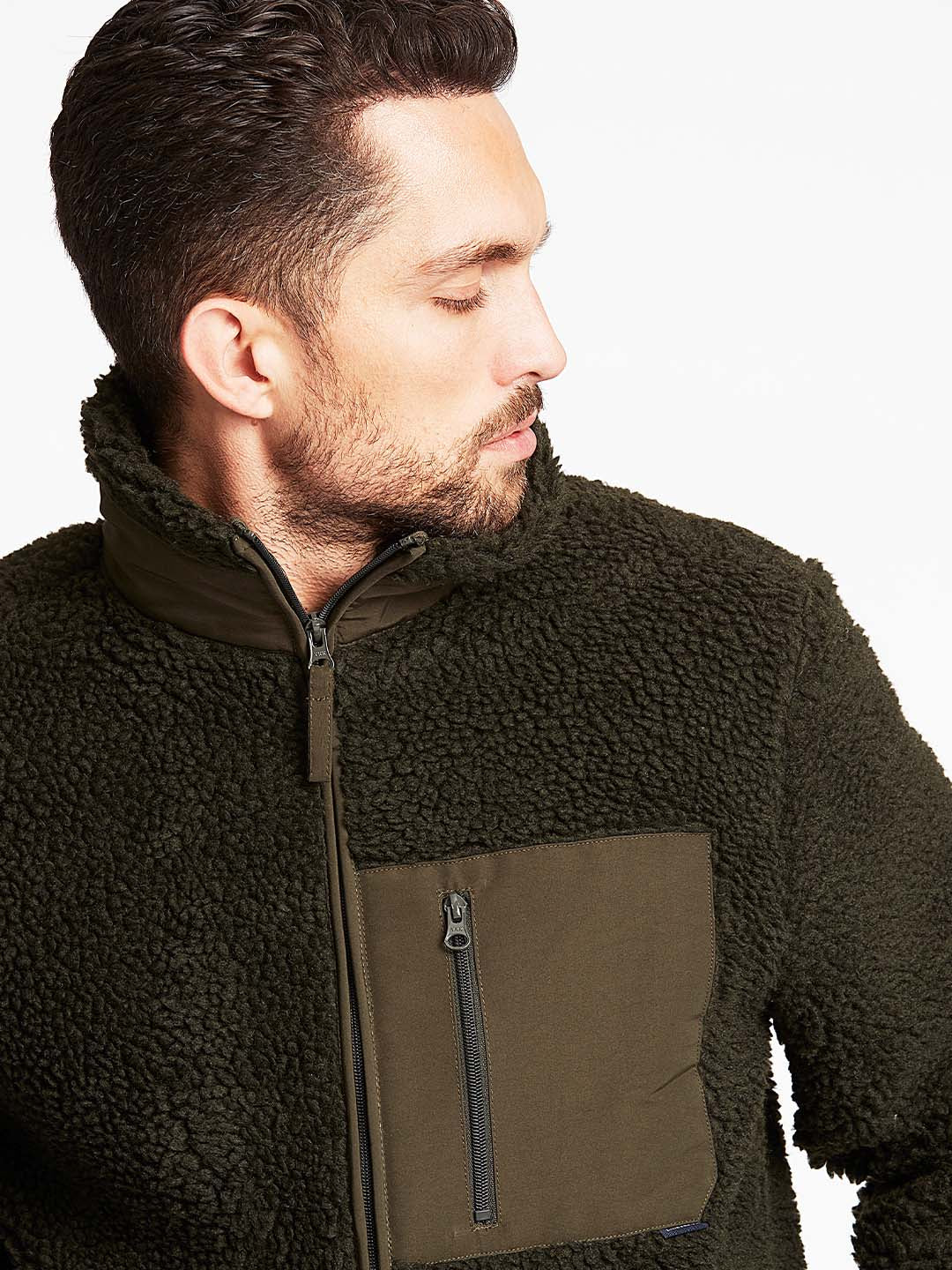 Lindbergh Men Blue Solid Jacket