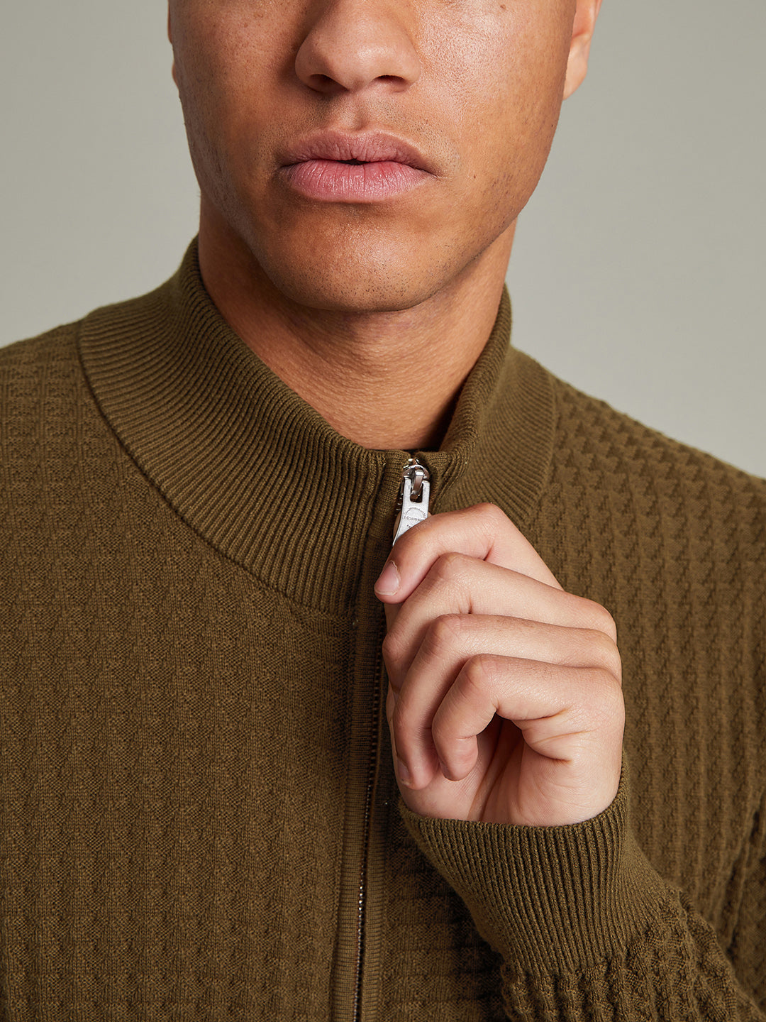 Matinique Men Mustard Solid Sweater