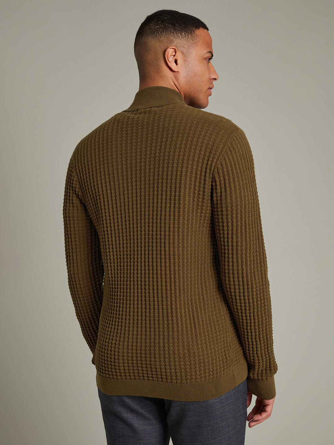Matinique Men Mustard Solid Sweater