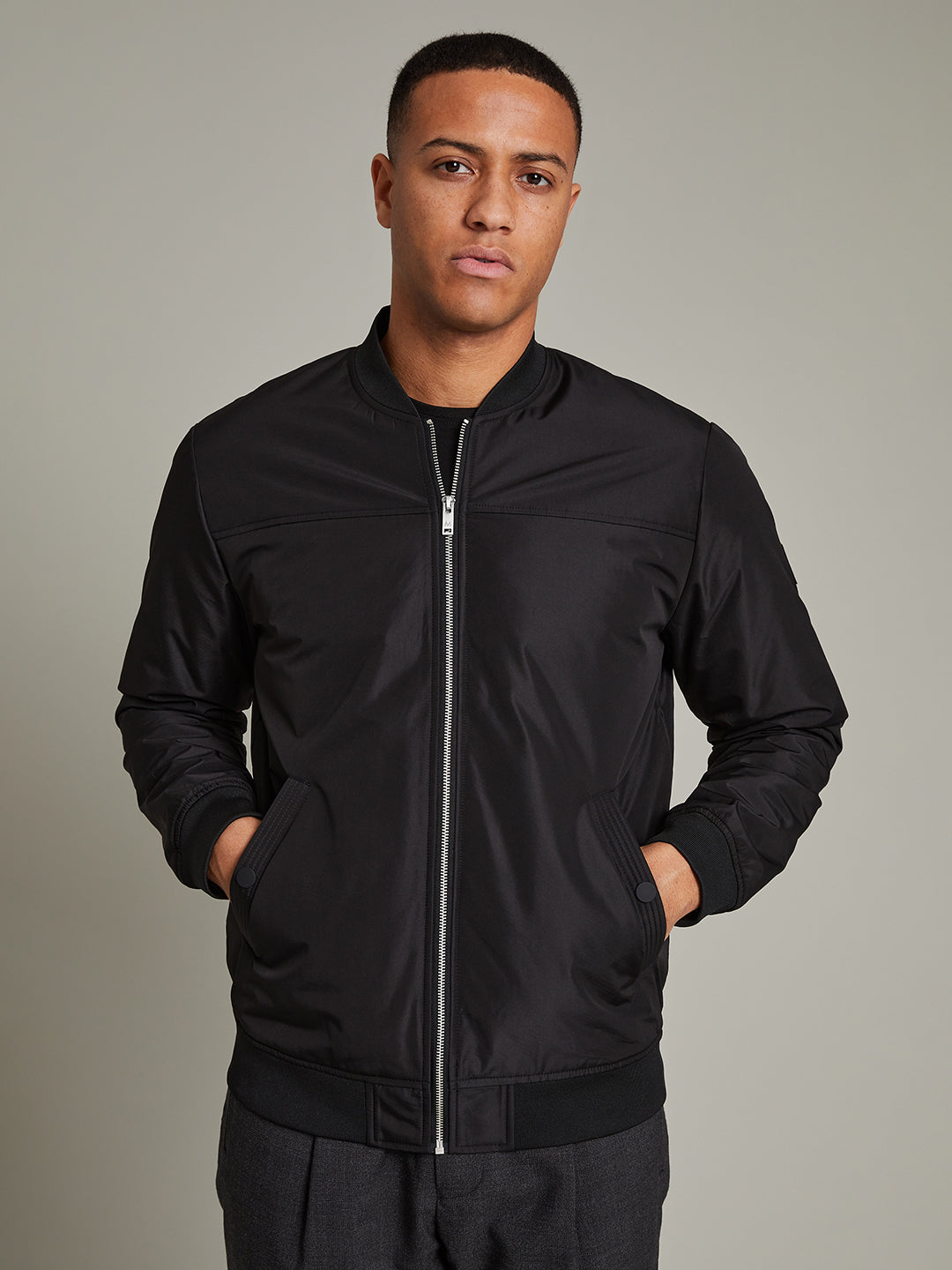 Matinique Men Black Solid Jacket