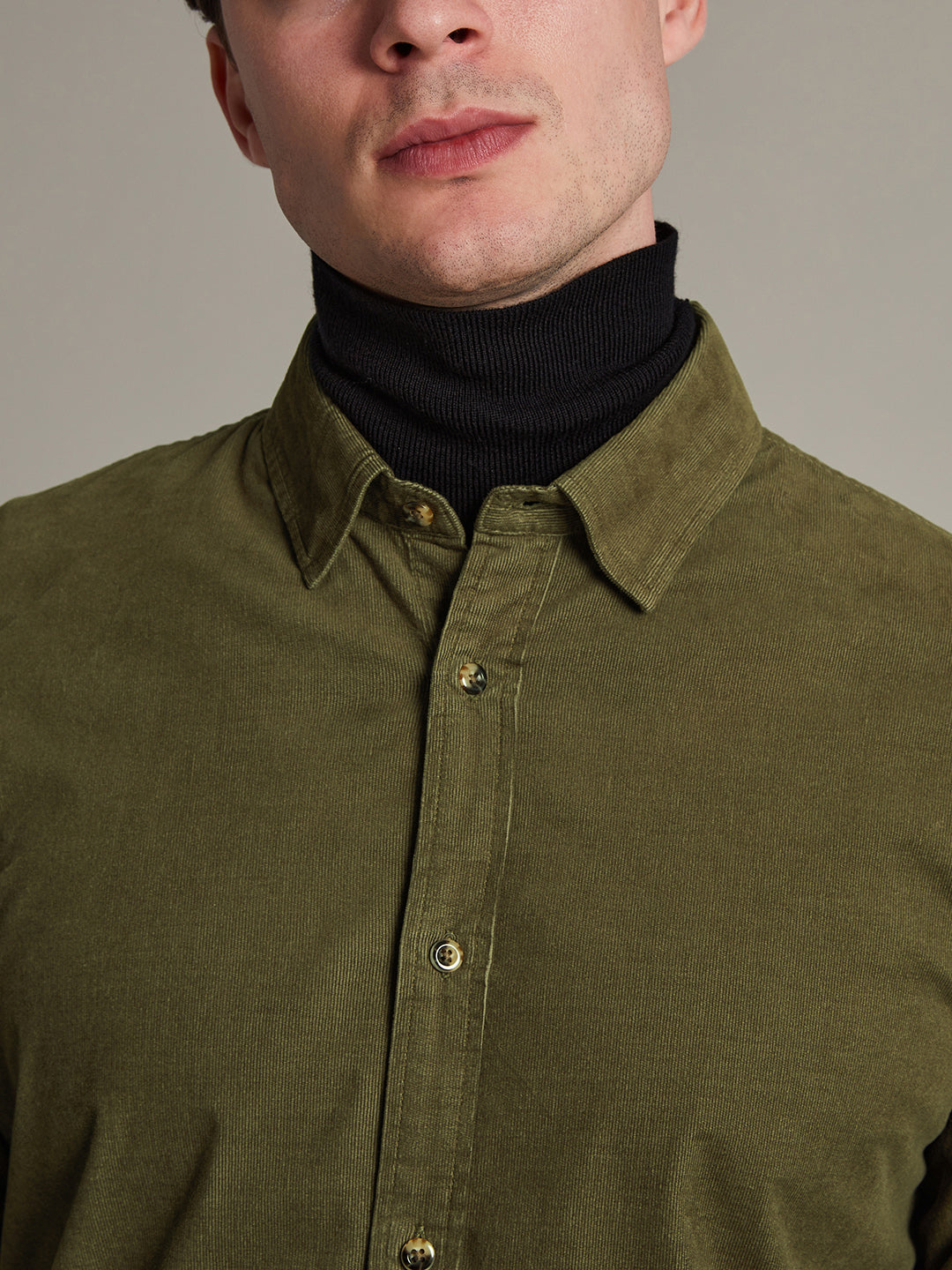 Matinique Olive Regular Fit Shirt