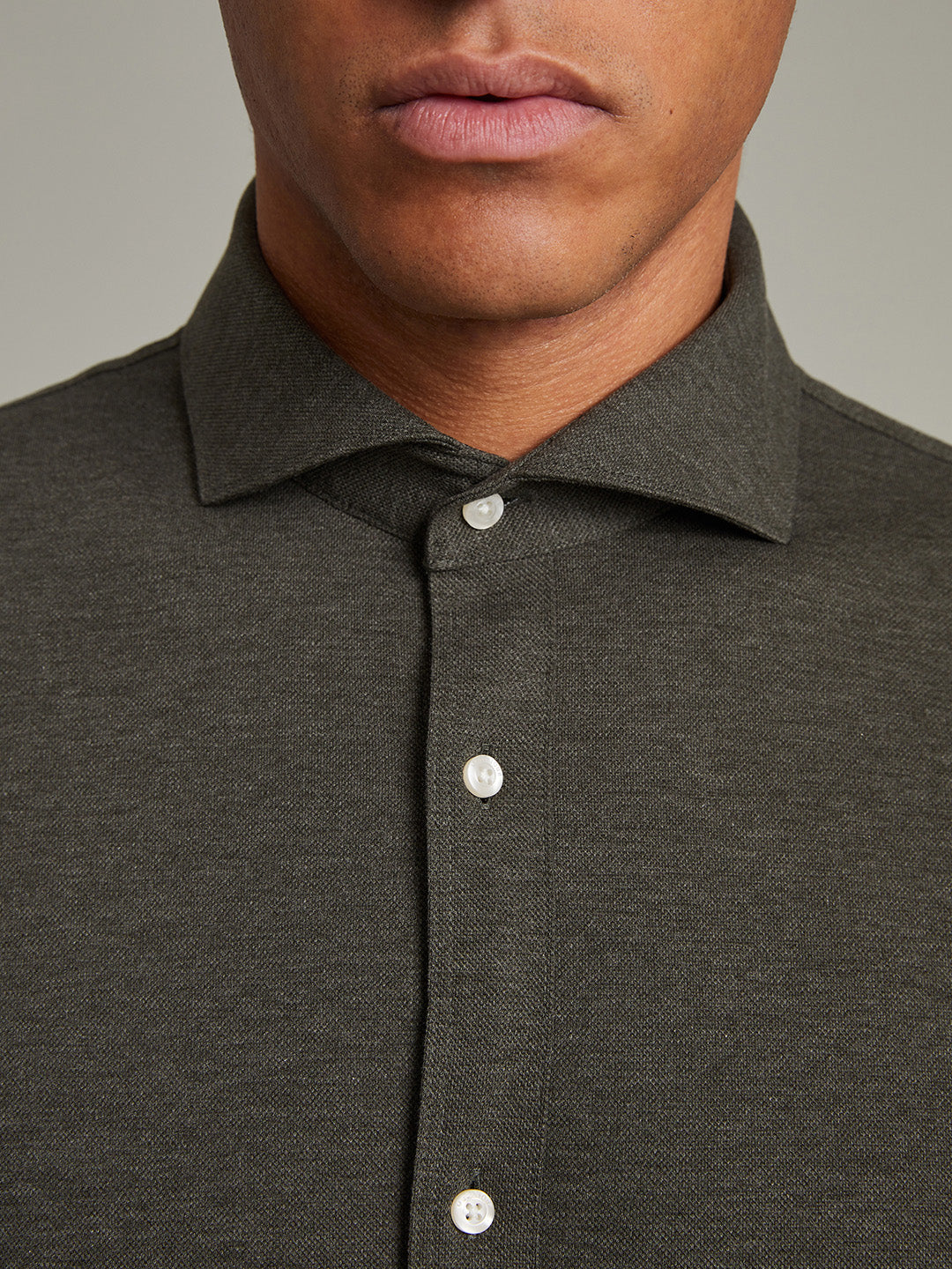 Matinique Olive Regular Fit Shirt