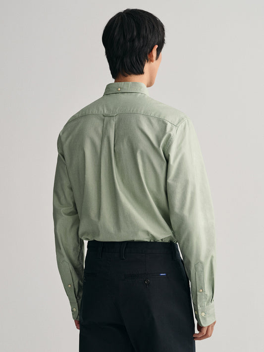 Gant Green Oxford Regular Fit Shirt