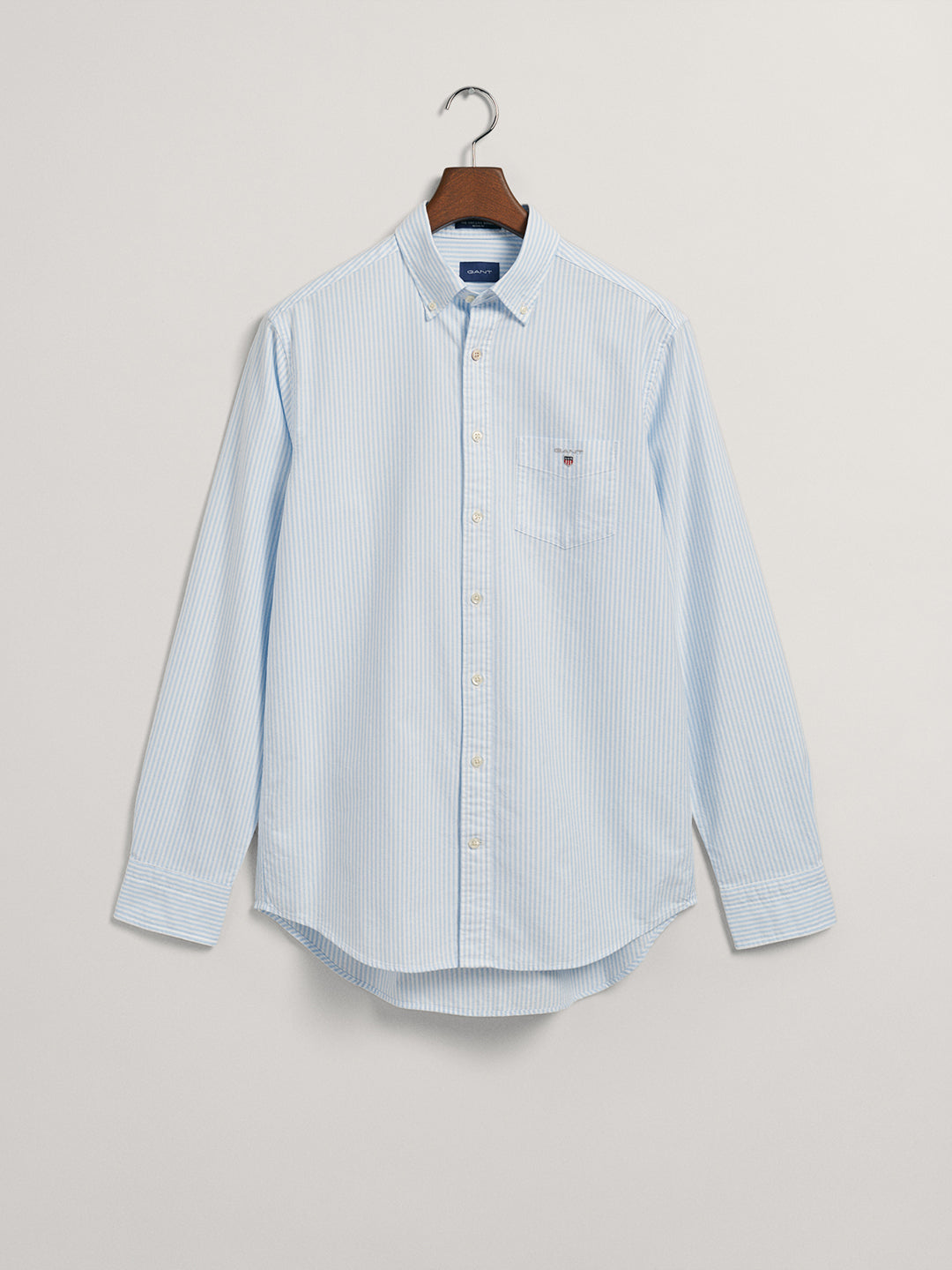 Gant Men Comfort Striped Oxford Cotton Casual Shirt
