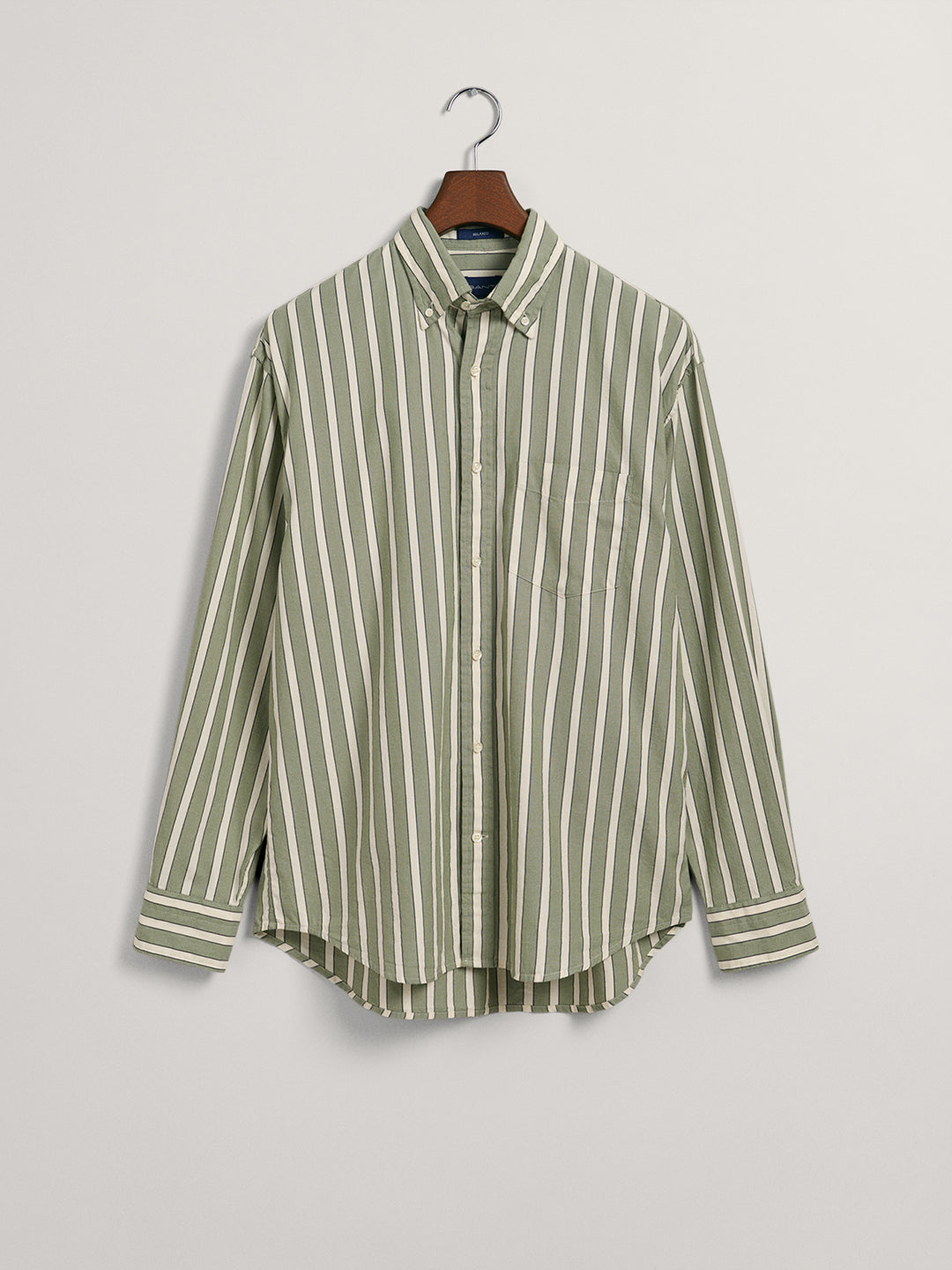 Gant Men Comfort Tailored Fit Striped Cotton Casual Shirt