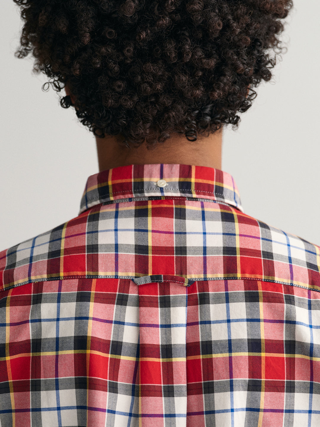 Gant Red Oxford Checked Regular Fit Shirt