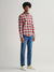 Gant Red Oxford Checked Regular Fit Shirt