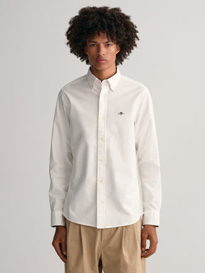Gant Men Comfort Slim Fit Oxford Cotton Casual Shirt