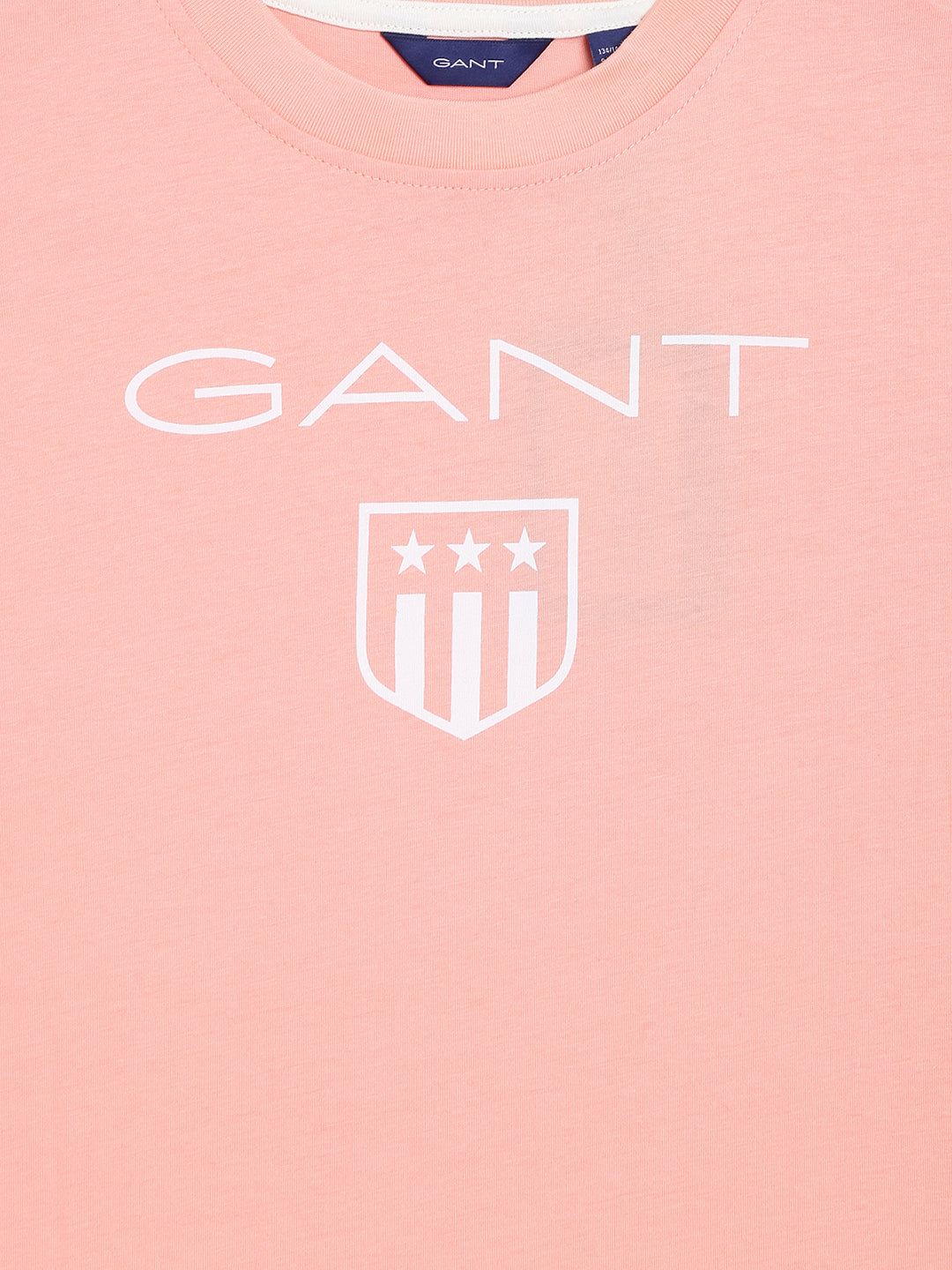 Gant Kids Peach Logo Oversized Fit T-Shirt