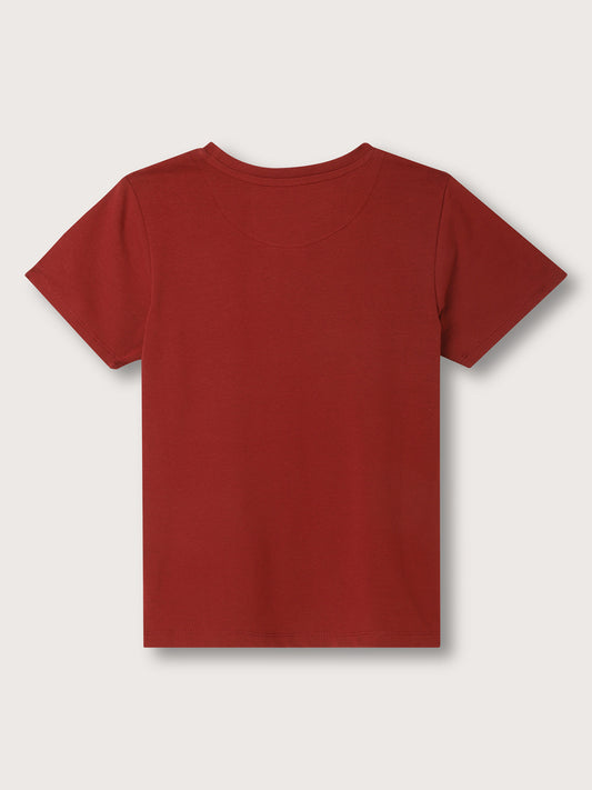 True Religion Kids Wine Regular Fit T-Shirt