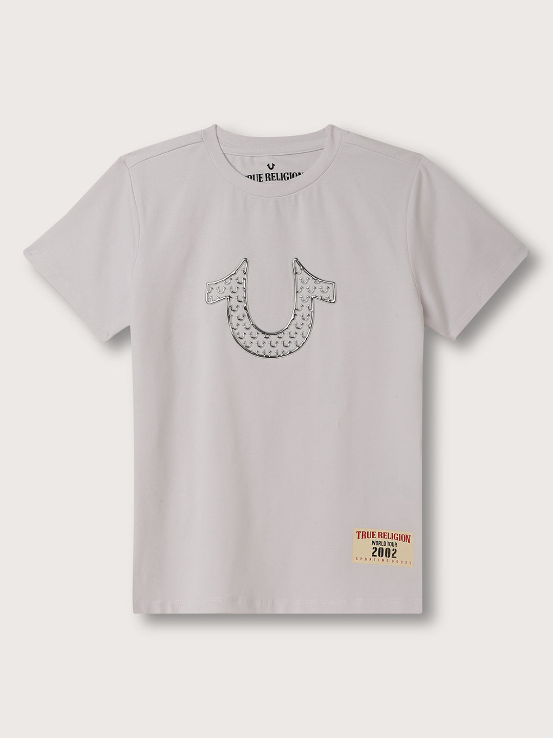 True Religion Kids Grey Regular Fit T-Shirt
