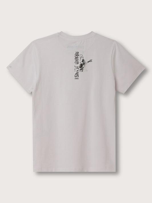 True Religion Kids Grey Regular Fit T-Shirt