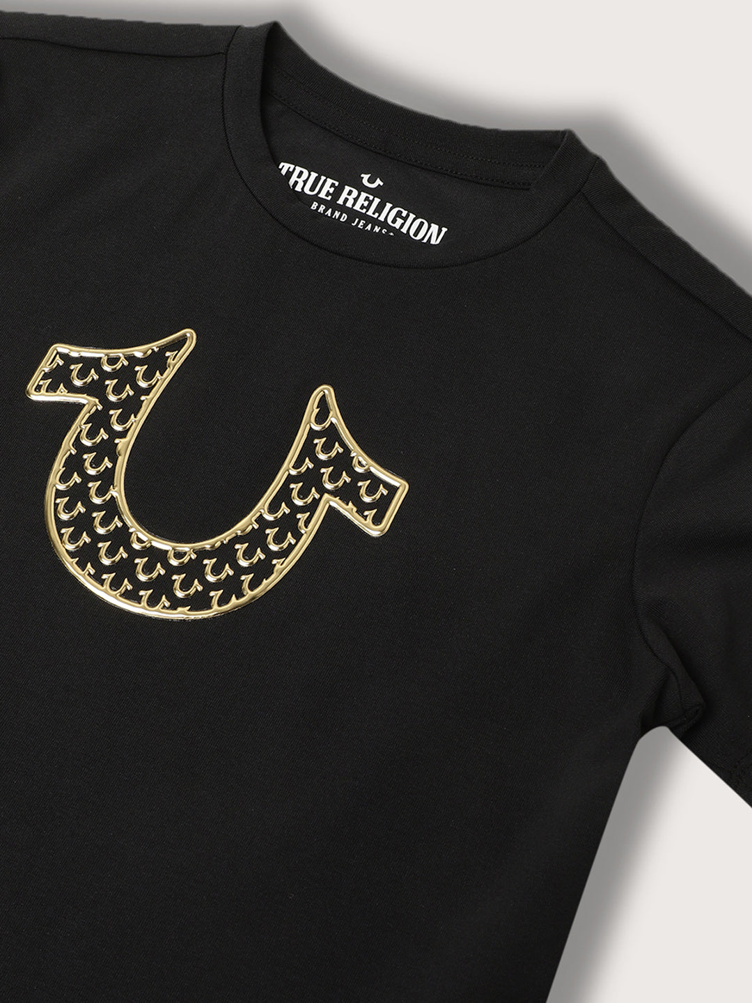 True Religion Kids Black Regular Fit T-Shirt