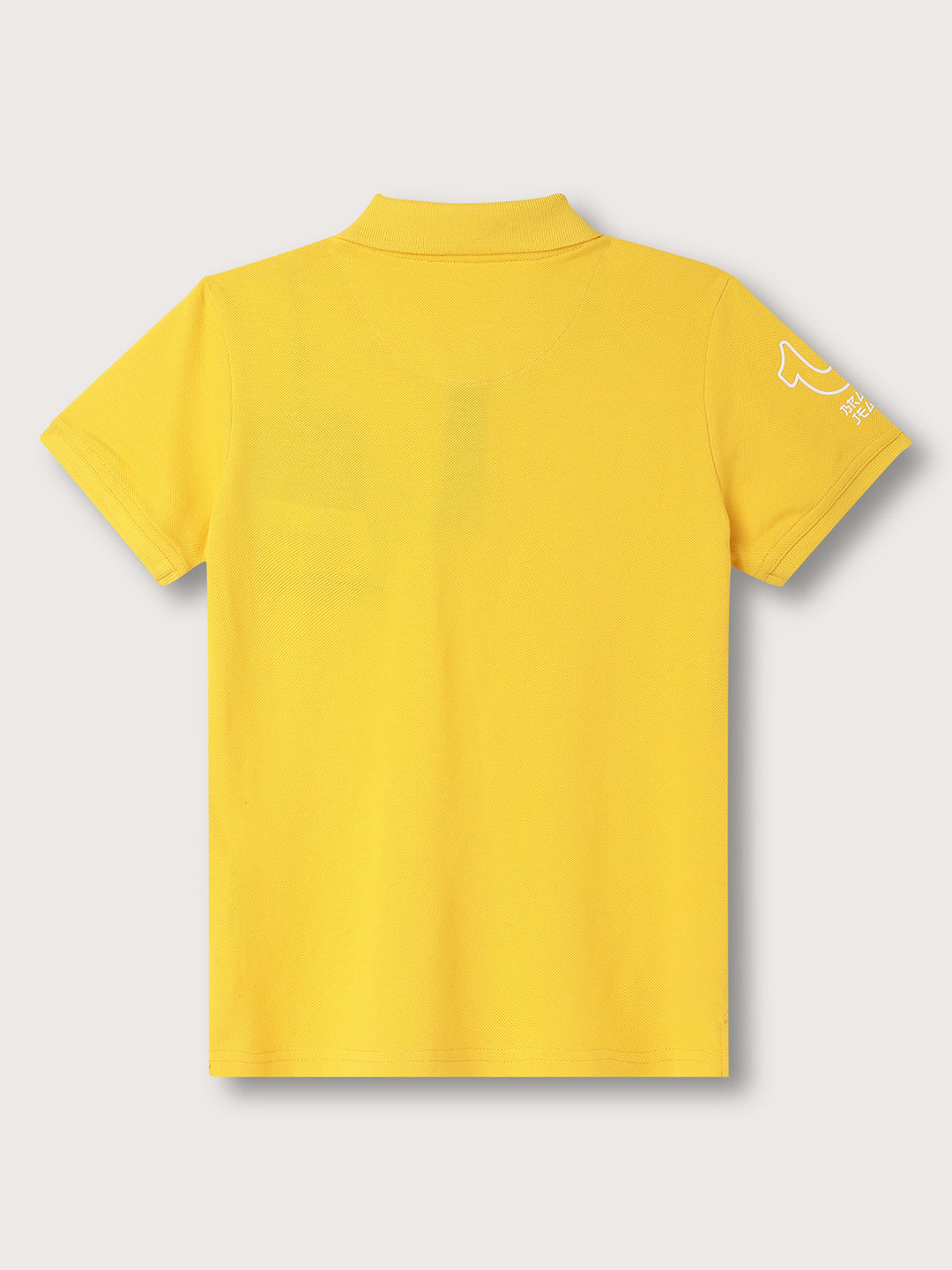 True Religion Kids Yellow Regular Fit Polo T-Shirt