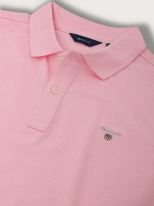 Gant Kids Pink Regular Fit Polo T-Shirt