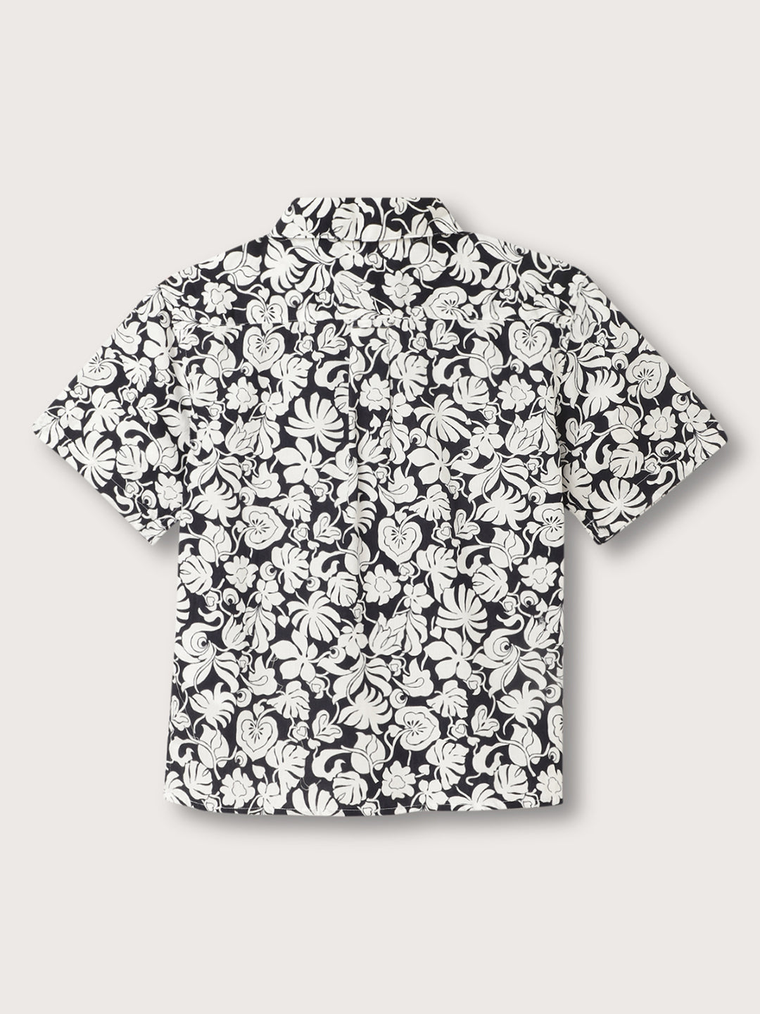 Gant Boys Relaxed Floral Printed Cotton Casual Shirt
