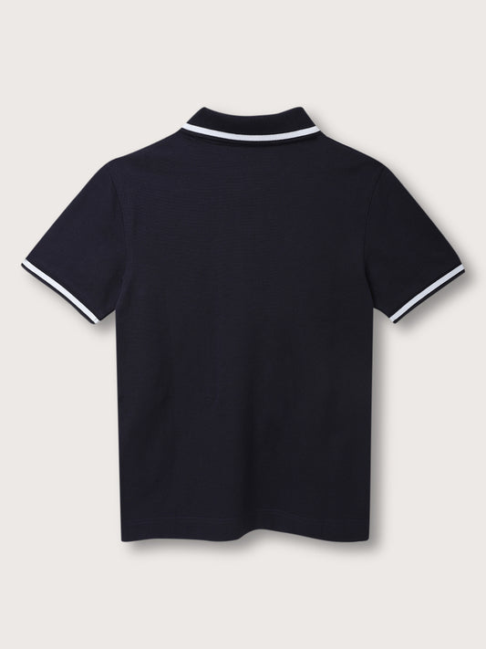 Gant Kids Navy Relaxed Fit Polo T-Shirt
