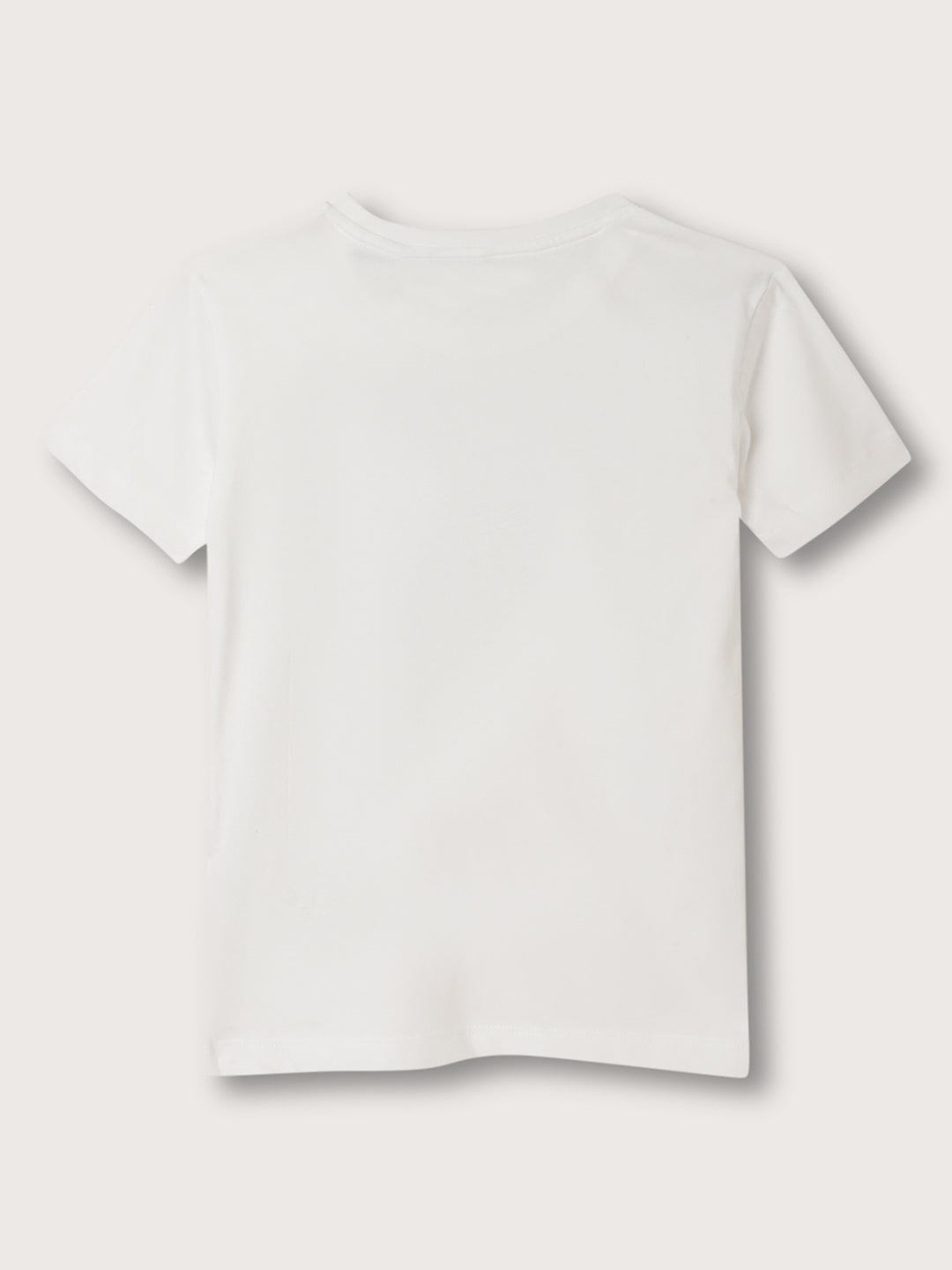 Gant Boys Printed Round Neck Cotton T-shirt