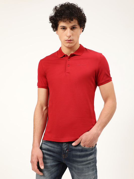 Antony Morato Red 5043 Slim Fit Polo T-Shirt