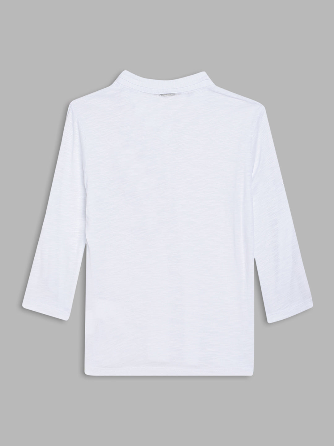 Antony Morato Kids White Regular Fit T-Shirt