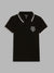 Antony Morato Kids Black Regular Fit Polo T-Shirt