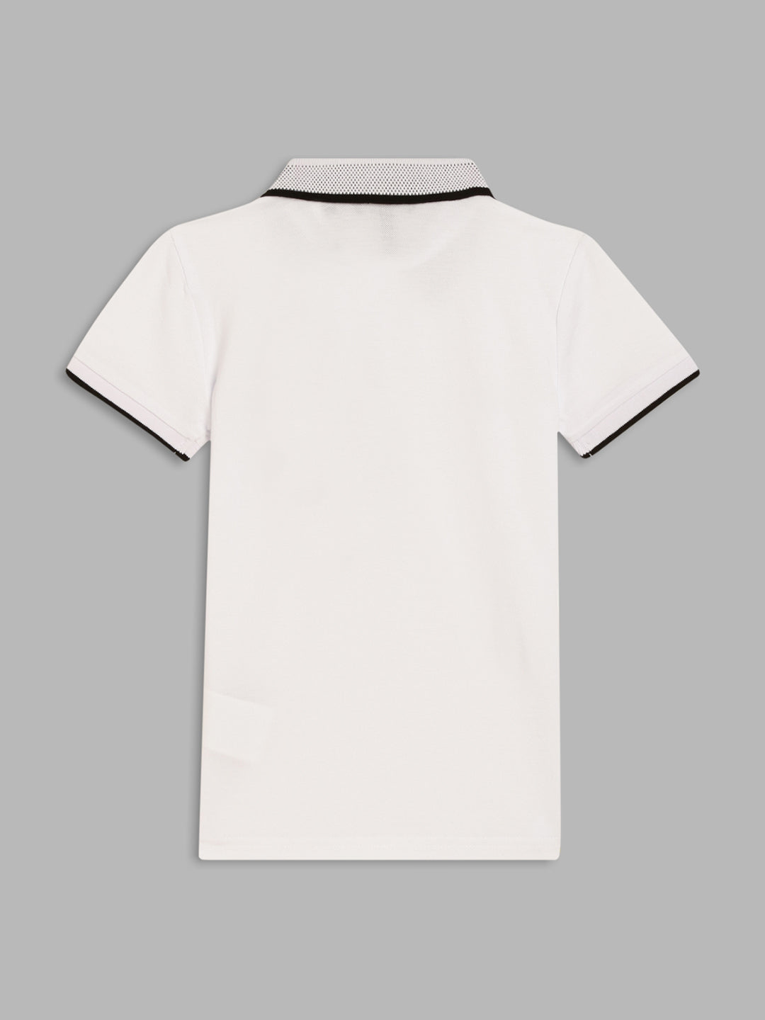 Antony Morato Kids White Regular Fit Polo T-Shirt