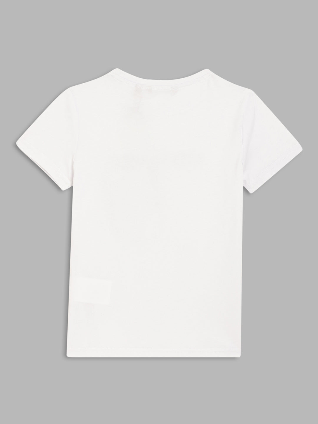 Antony Morato Boys White Typography Cotton Printed T-shirt