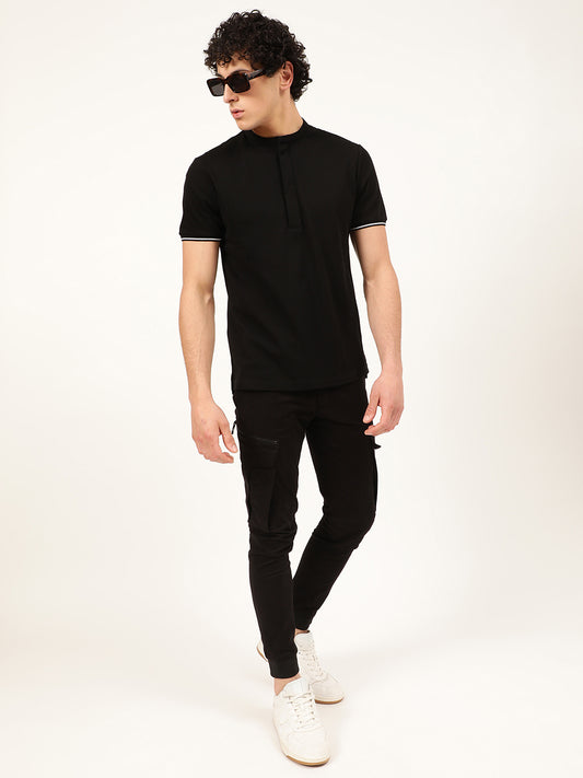 Antony Morato Black Slim Fit T-Shirt