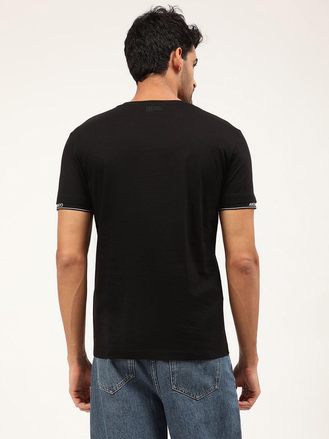 Antony Morato Black Slim Fit T-Shirt