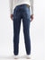 7 For All Mankind Men Navy Blue Skinny Fit Jeans