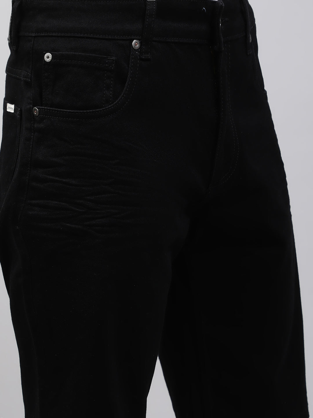 Lindbergh Men Black Solid Regular Fit Shorts